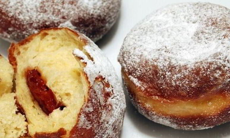 Рецепт пончиков с вареньем