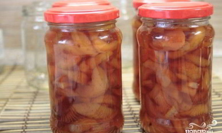 Рецепт варенья из груш в собственном соку