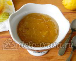 Варенье из кабачков с лимоном
