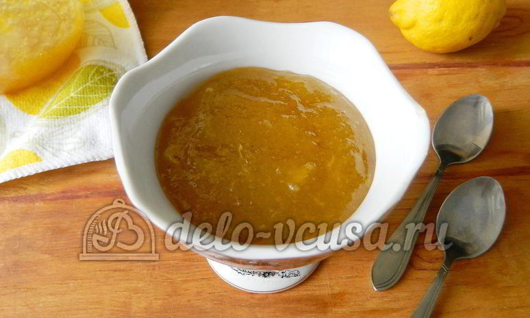 Рецепт варенья из кабачков с лимоном