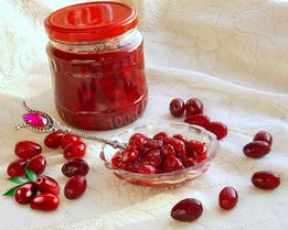 Варенье из кизила с косточками пятиминутка