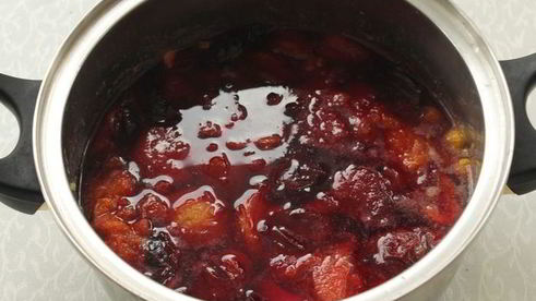 варенье из нектаринов и слив с ванилью