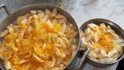 варенье из яблок белый налив