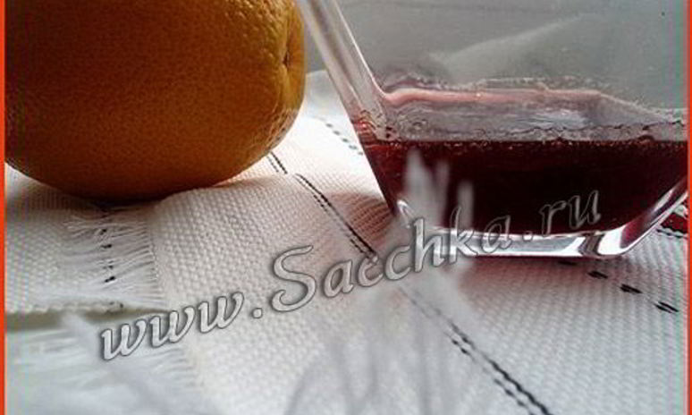 Рецепт вишневого варенья с апельсином