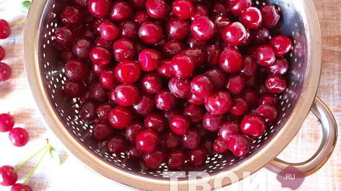 вишня на зиму