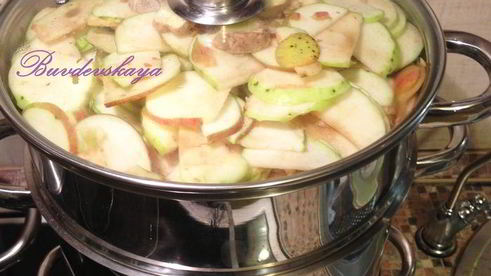 яблочный сок с имбирем на зиму