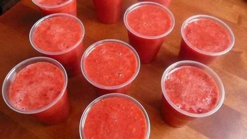 ягоды с сахаром