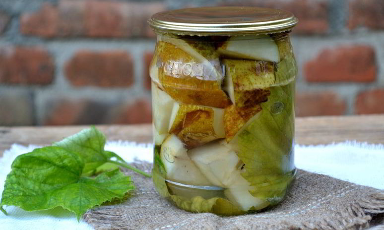 Рецепт закатки груш на зиму