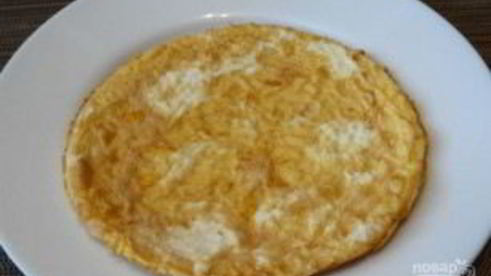 белковый торт с куриной грудкой