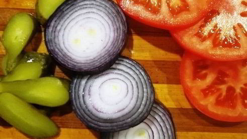 брутальный бургер с говядиной