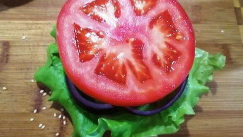 брутальный бургер с говядиной