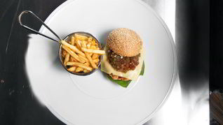 Бургер с семгой