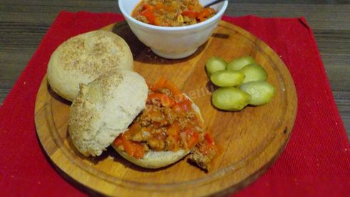 бюджетный бургер sloppy joe неряха джо