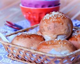 Домашние булочки для гамбургеров
