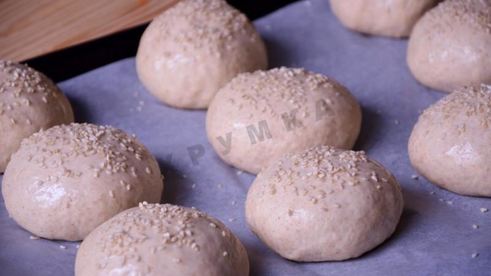 домашние булочки для гамбургеров