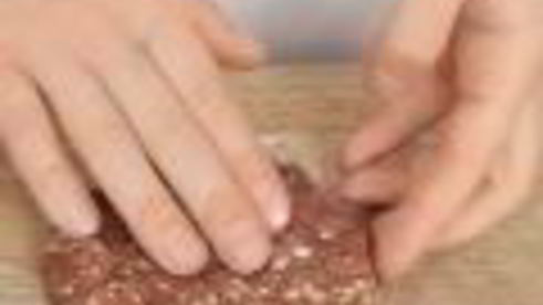 гамбургер с картошкой