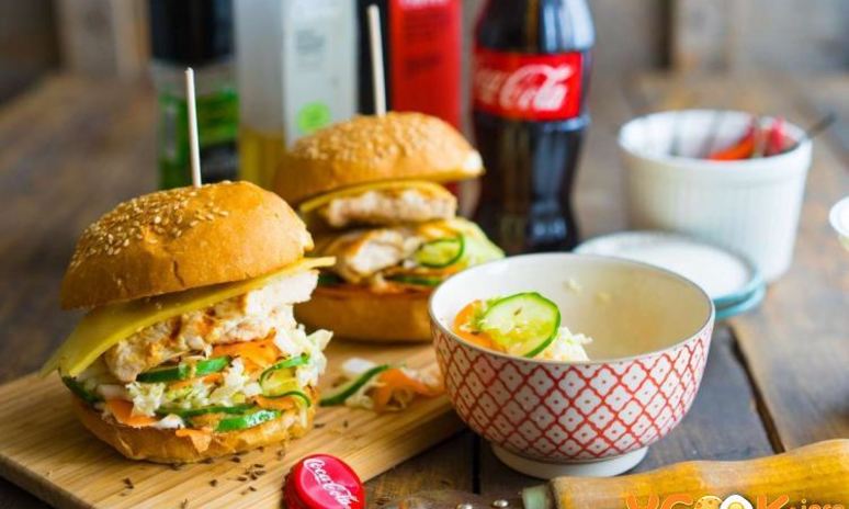 Рецепт куриного гамбургера