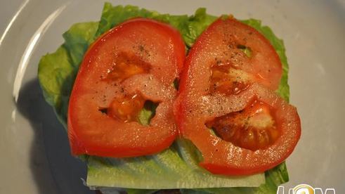 полезный бургер