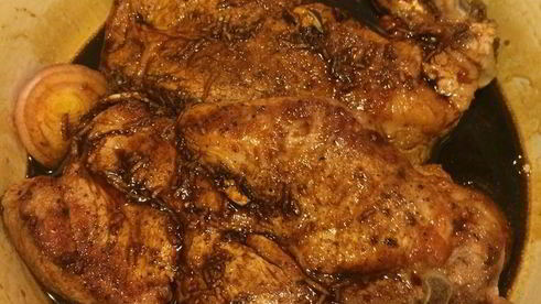 томленая свинина для бургеров