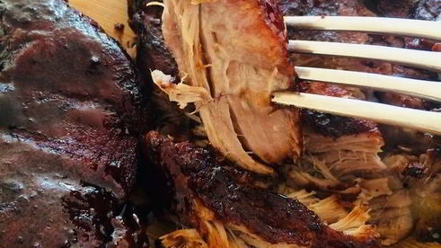 томленая свинина для бургеров