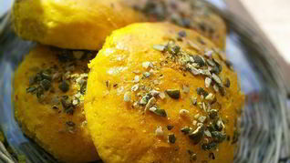 Тыквенные булочки для бургеров