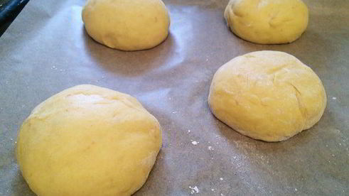 тыквенные булочки для бургеров