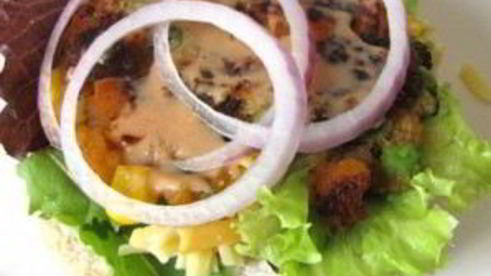 вегетарианский бургер