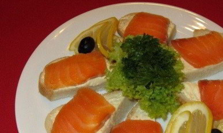 Рецепт бутерброда с красной рыбой