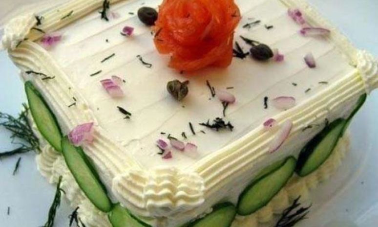 Рецепт бутербродного торта