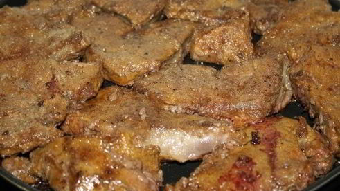 бутерброды с глазированной печенью