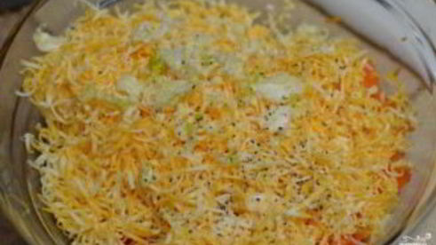 бутерброды с морковью и сыром