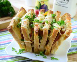 Гармошка из бутербродов