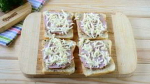 гармошка из бутербродов