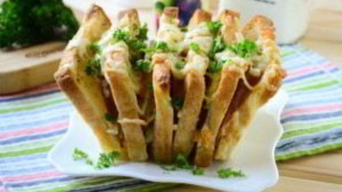 гармошка из бутербродов