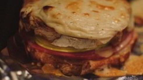 горячие бутерброды с яблоком