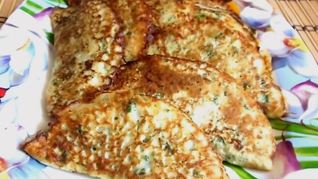 Чебуреки из кабачков с фаршем