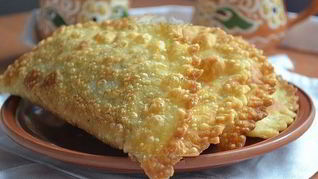 Чебуреки на заварном тесте