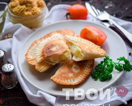 Чебуреки с картошкой