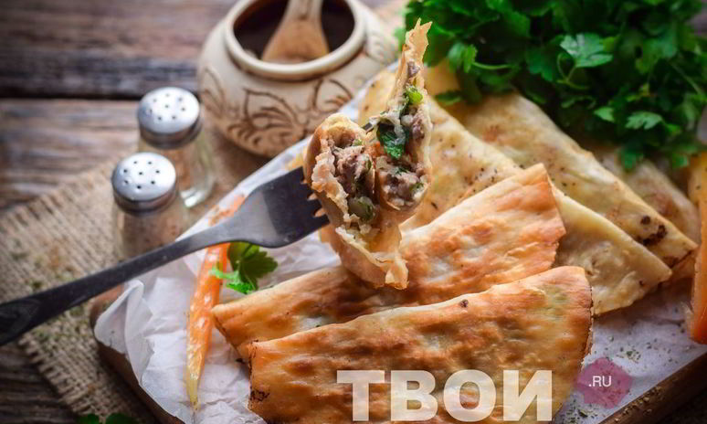 Рецепт ленивых чебуреков