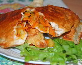 Вегетарианские чебуреки