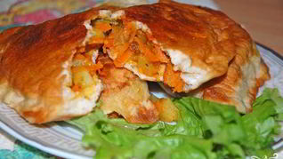 Вегетарианские чебуреки