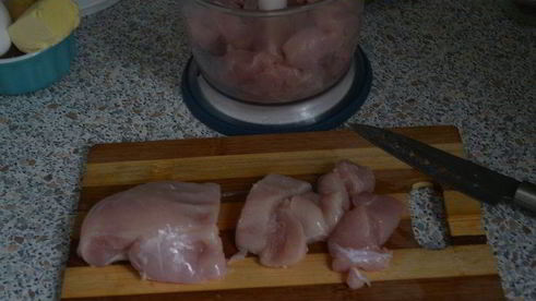 домашние сосиски куриные