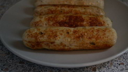 домашние сосиски куриные