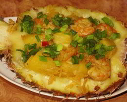 Фаршированный ананас