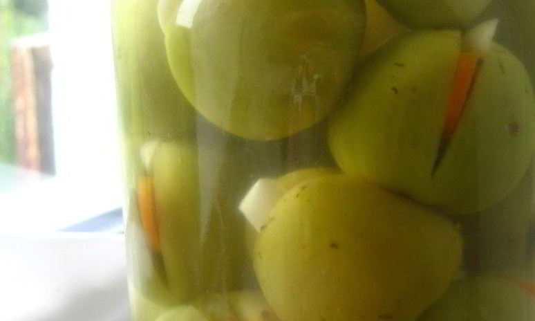 Рецепт фаршированных зеленых помидоров