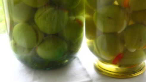 фаршированные зеленые помидоры