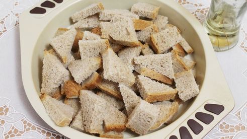 гренки с чесноком в духовке