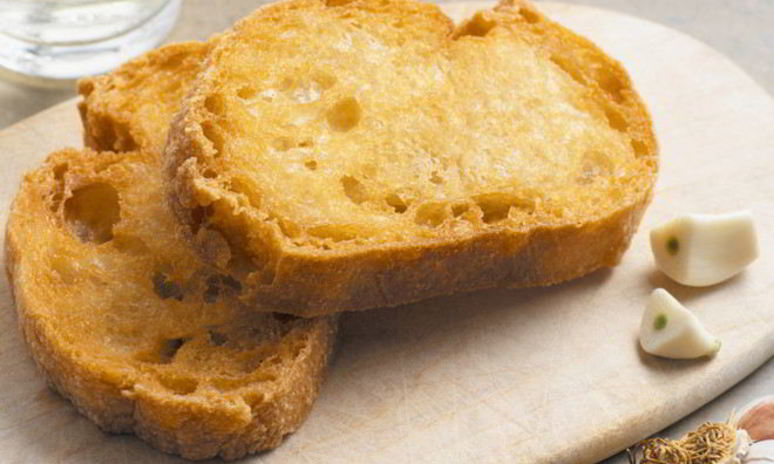 Рецепт гренков с чесноком