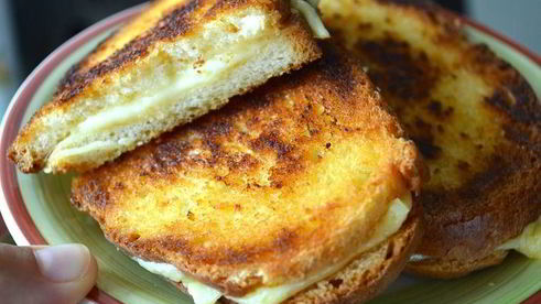 гренки с сыром