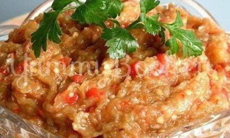 Рецепт баклажанной икры в мультиварке